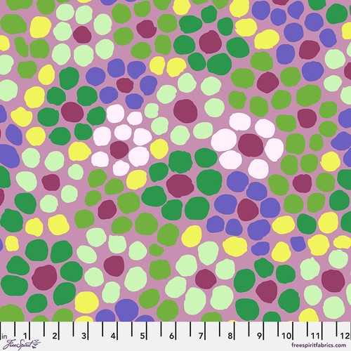 Free Spirit Kaffe Fassett Flower Dot - Mauve || February 2022