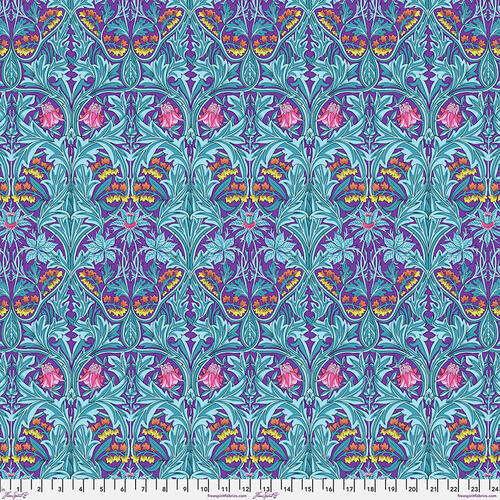 Free Spirit Bluebell - Purple || Kaffe x Morris & Co.