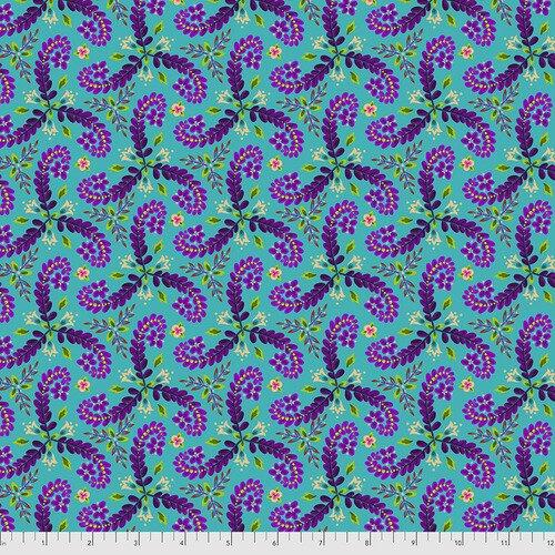 Free Spirit "MagiCountry" Fronds - Turquoise