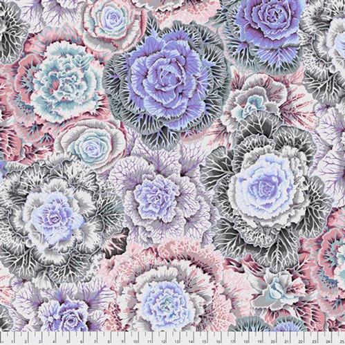 Free Spirit Kaffe Fassett Fabric Brassica White The Ribbon Rose Kaffe fassett brassica
