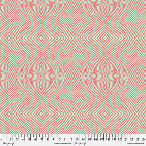 Free Spirit Tula Pink Lazy Stripe - Lunar || Moon Garden