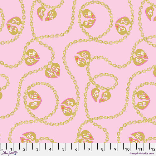 Free Spirit Tula Pink - Lil Charmer - Blossom || Metallic Besties