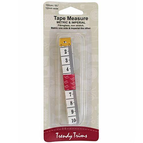 Trendy Trims Tape Measure (Metric & Imperial)