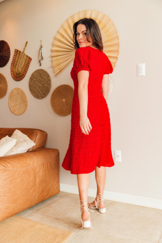 Circulo Crochet Pattern/Kit - Red Dress