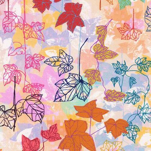 Robert Kaufman LOOSE LEAF WELD20036207 SUNRISE The Ribbon Rose