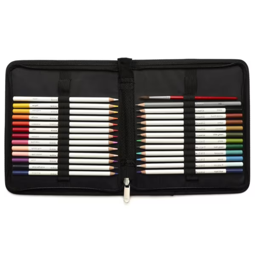 Winsor & Newton Watercolour Pencil Set 27 Zip Case