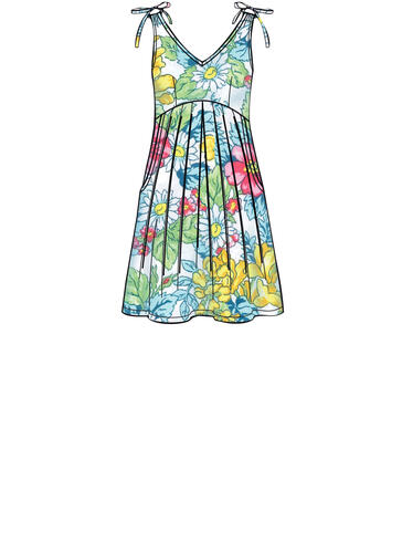 Simplicity Sewing Pattern Misses' Dress