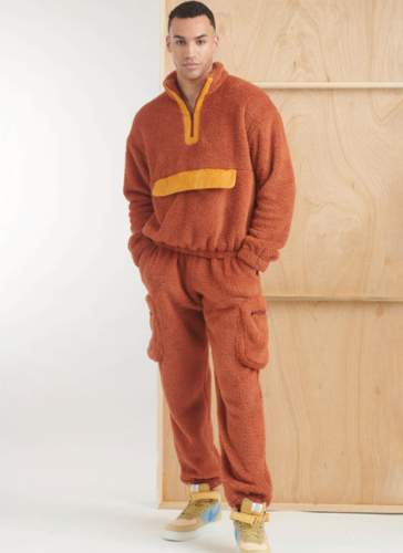 Simplicity Sewing Pattern Unisex Sweatshirt and Pants S9828