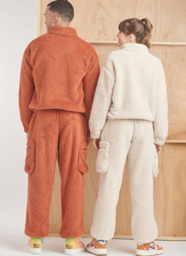 Simplicity Sewing Pattern Unisex Sweatshirt and Pants S9828