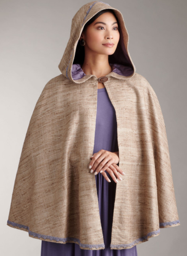 Simplicity Sewing Pattern Misses' Capelet and Cape in Two Lengths S9944