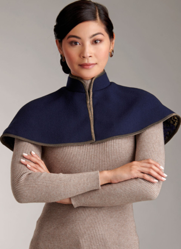 Simplicity Sewing Pattern Misses' Capelet and Cape in Two Lengths S9944