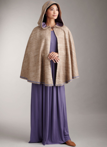 Simplicity Sewing Pattern Misses' Capelet and Cape in Two Lengths S9944