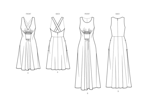 Simplicity Sewing Pattern Misses' Dresses by Mimi G S9946
