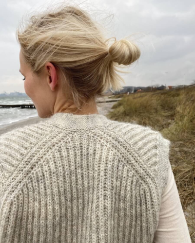 Petite Knit November Vest - Knitting Pattern / Kit