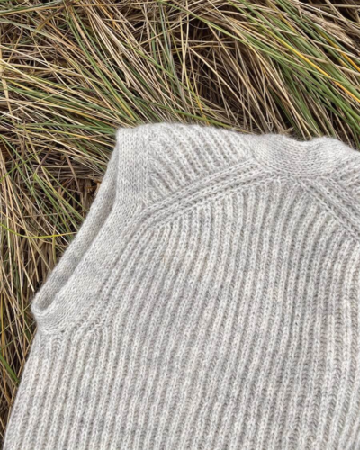 Petite Knit November Vest - Knitting Pattern / Kit