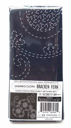 Olympus Sashiko Cloth Pattern - Braken Fern