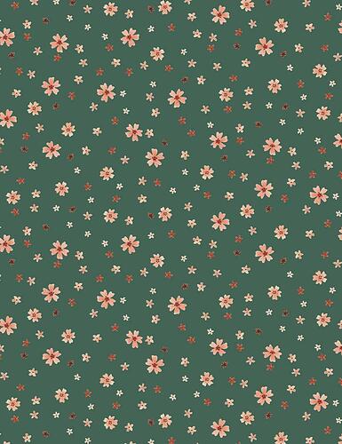 Little Fawn Celebration Ditsy in Willow