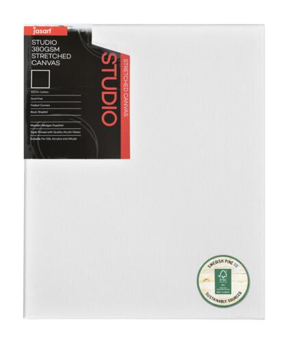 Jasart Studio Canvas 380gsm - Thick Edge 1.5"