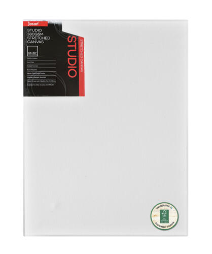 Jasart Studio Canvas 380gsm - Thick Edge 1.5"