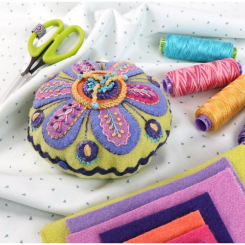 Sue Spargo Pin Cushion Kit - Flower
