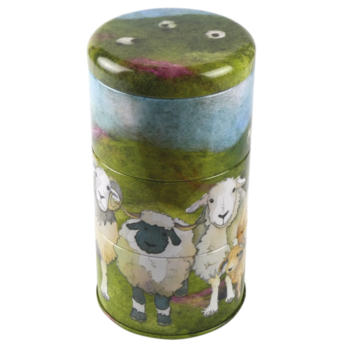 Emma Ball Felted Sheep Tall Stacking Tins