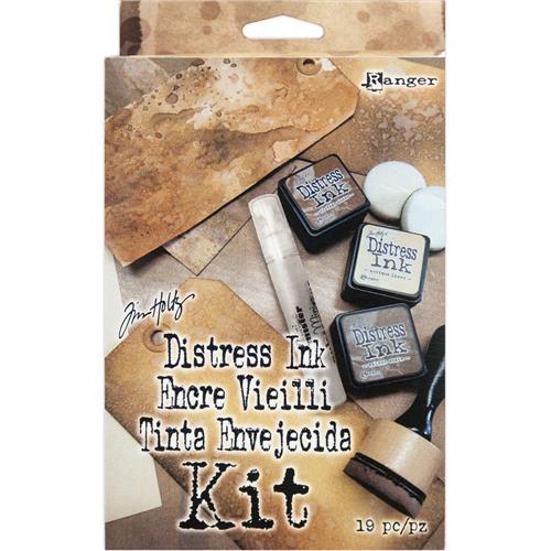 Tim Holtz Distress Mini Ink Pads 4/Pkg-Kit 18 - PREORDER - 789541082002