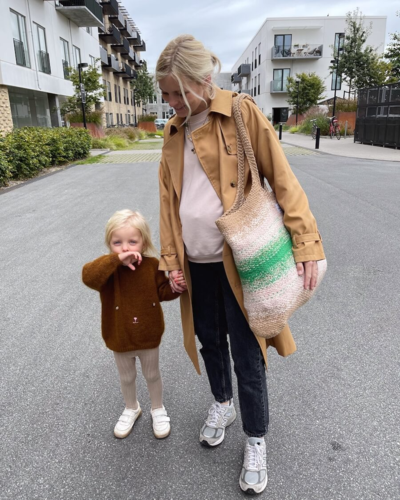 Petite Knit Technicolor Shopper - Knitting Pattern / Kit