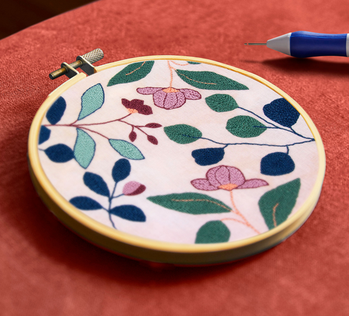 DMC Tropical Flowers Needle Punch Kit