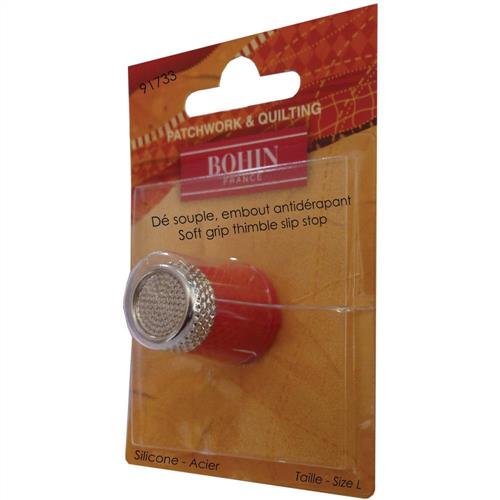 Bohin Silicon Thimble with Steel Top  - Large