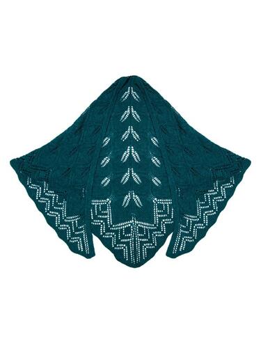 Lana Grossa Pattern / Kit - Ecopuno - Womens Shawl (0193)