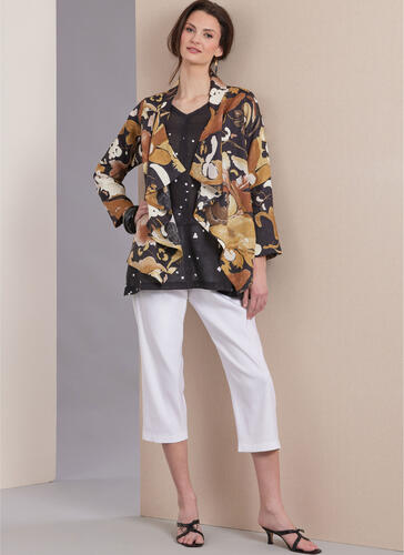 Vogue Misses' Jacket, Tunics and Pants by Marcy Tilton