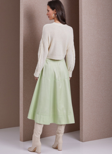 Vogue Patterns Misses' Skirt and Culottes V1987
