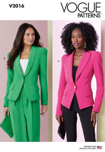 Vogue Sewing Patterns Misses' Jackets V2016