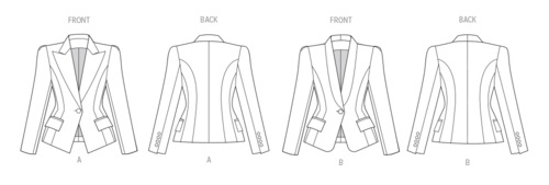Vogue Sewing Patterns Misses' Jackets V2016