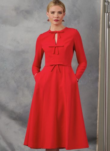 Vogue Patterns Misses' Dress with Sleeve and Length Variations V2044