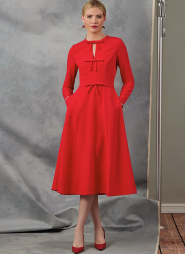 Vogue Patterns Misses' Dress with Sleeve and Length Variations V2044