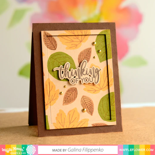 Waffle Flower Two-step Leaves Combo