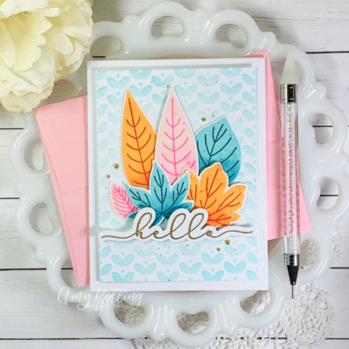Waffle Flower Two-step Leaves Combo