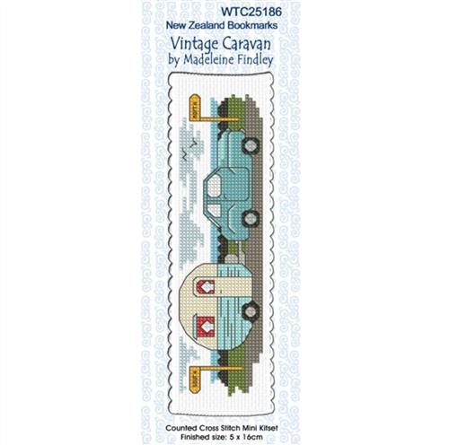 Bookmark Vintage Caravan Cross Stitch Bookmark Vintage Caravan Cross Stitch