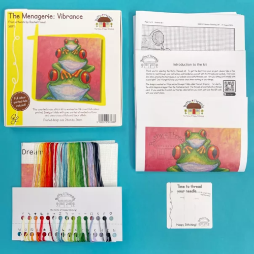 Bothy Threads Cross Stitch Kit - The Mernagerie - Vibrance