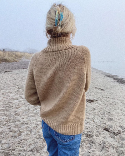 Petite Knit Zipper Sweater - Knitting Pattern / Kit