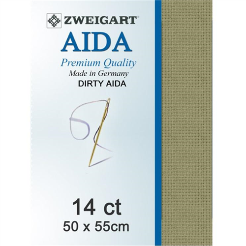 Aida cloth 16 count in DIRTY AIDA