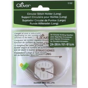 Clover  Long Circular Stitch Holder - Sizes 24" To 36"