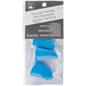 Dritz  Clothing Care Thermal Thimbles 3 Pack