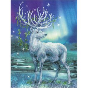 Riolis  White Stag - Cross Stitch Kit