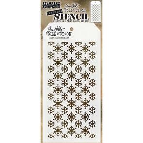 Stampers Anonymous Tim Holtz Layered Stencil - Flurries