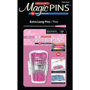 Taylor Seville  Magic Pins - Extra Long Fine Pink 100/Pkg