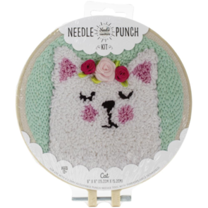 Fabric Editions Needle Punch Kit - Cat