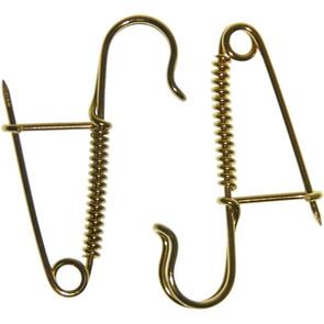 Lacis Portugese Knitting Pin (gold) 2/pk