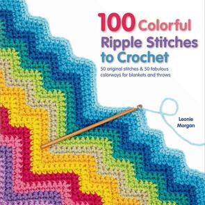St. Martin's Books 100 Colorful Ripple Stitches To Crochet